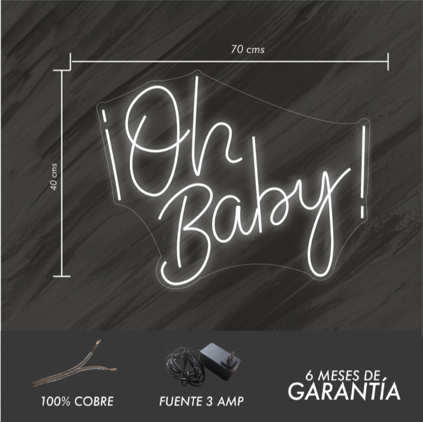 Oh Baby REF2 - medidas